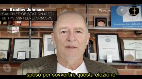 Ex Agente CIA Bradley JOHNSON: “La frode elettorale USA è stata diretta da Roma”