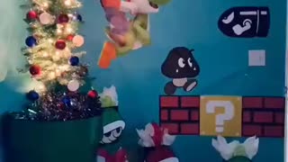 Mario Bros Christmas Tree