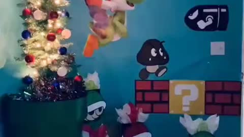 Mario Bros Christmas Tree