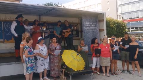 OBERLAUSITZ, GELIEBTES HEIMATLAND - SPAZIERSÄNGER - BAUTZEN, Kornmarkt, 21 08 2023, 133. MAHNWACHE 🕊