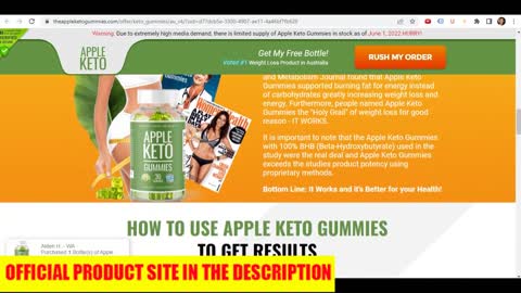Apple Keto Gummies Reviews Australia - CAUTION! Does Apple Keto Gummies Work? Apple Keto Review