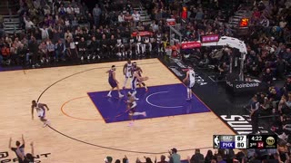 NBA - Grayson Allen beats the clock from DEEP! Suns 85 SacramentoKings 87 3Q