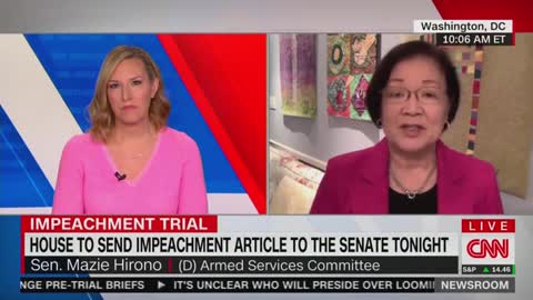 Sen. Hirono Just Exposed Dems' Real Motivation for Impeachment