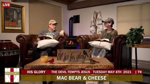 Mac Bear & Cheese: Matthew 4, The Devil Tempts Jesus