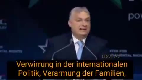 EU-Ratspräsident Victor Orbán verkündet das Ende des Great Reset!