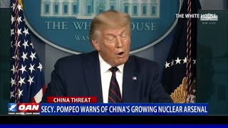 Secy. Pompeo warns of China's growing nuclear arsenal