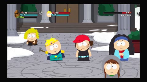 Yeah! Beating Up Girls (in Minecraft well South Park) #shorts