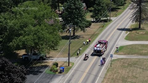 Corey Comperatore: Firefighter killed at Trump rally honored at funeral| Nation Now ✅