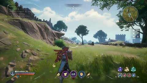 Spellbreak BR Gameplay: The reliable Stone and Wind Gauntlets