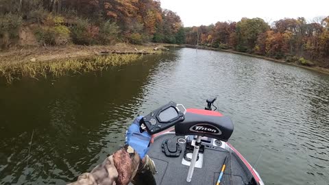 Clinton lake (Illinois) fishing trip 10-25-20