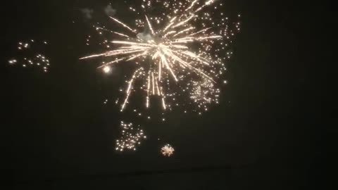 Fireworks in Vancouver Canada