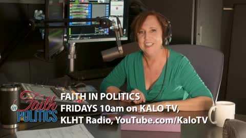 Friday at 10am HST - Faith In Politics LIVE