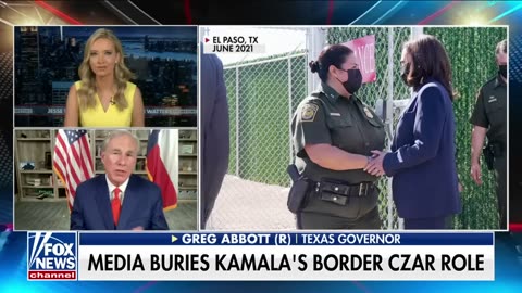 Gov. Greg Abbott： Kamala Harris didn't see the chaos at the southern border