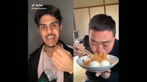 Funny Food Challange On TikTok | Who will win INDIA Vs CHINA | Be Me Stick |