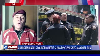 Guardian Angels Founder Curtis Sliwa Discusses NYC Mayoral Run