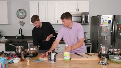 Cooking Challenge vs MrBeast