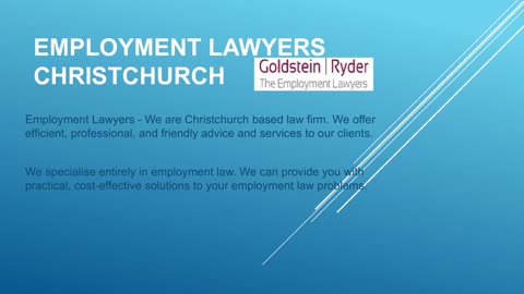 Professional Employment Lawyers Christchurch