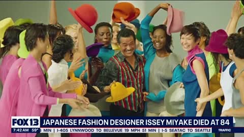 Japanese fashion designer Issey Miyake died at 84 _ FOX 13 Seattle