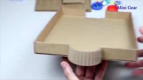 The Final Assembly Of Cardboard
