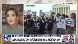 Kari Lake: "I'm pro-life. I've never backed away from that, and never will I."