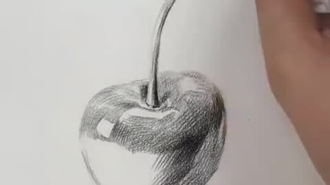 Amazing Pencil Drawing 3D Art | Satisfying Drawing Apple