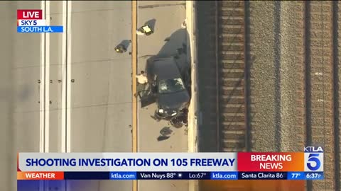 1 wounded in shooting on 101 Fwy