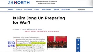 North Korea Prepares for War 'Frantic Military Development' Detected.