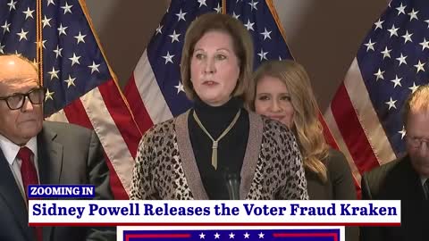 Sidney Powell Releases The Democrat Fraud Kraken