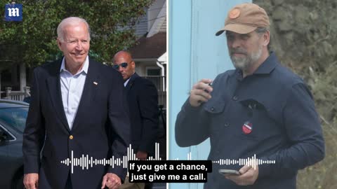 Leaked Voicemail From Joe Biden To Hunter Biden