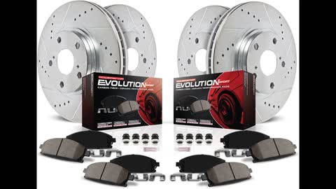 Review: Power Stop K1715 Front and Rear Z23 Carbon Fiber Brake Pads with Drilled & Slotted Brak...