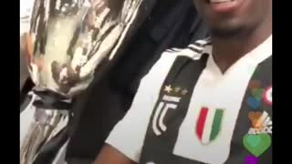 Ples u svlačionici Juventusa nako pobjede