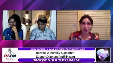 Diamond & Silk Joined By Laura Loomer to Discuss her Congressional Race 6/14/22