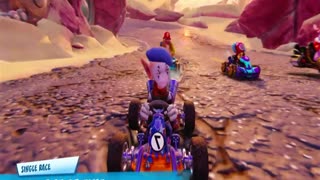 Crash Team Racing Nitro Fueled - Out of Time Mirror Mode Gameplay