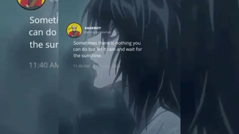 Sad Anime Quotes (L). #llawliet