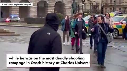 Prague hero: ‘Shoot here, you f–ker!’