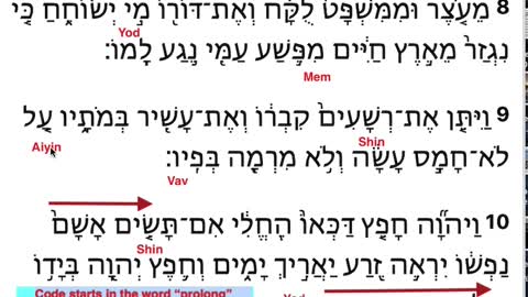 Messiah's Name Revealed in Hebrew Bible Code