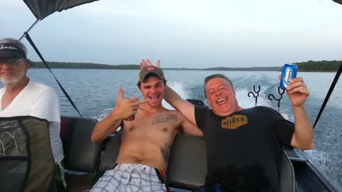 Cruising with Andy at Stockton Lake - August 22 2014