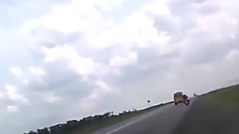 Accident and very lucky