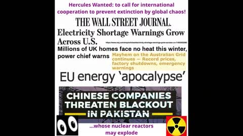 Wall Street Journal & others warn for serious blackouts but silence the solution