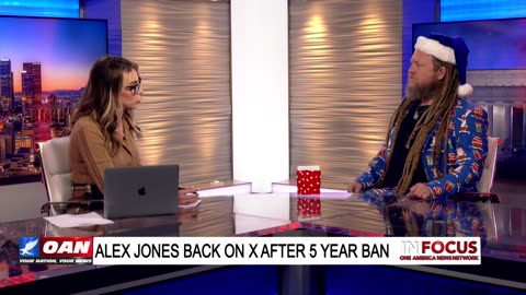 IN FOCUS: Alex Jones Back on X After 5 Year Ban with Matt Baker – OAN