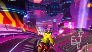Toxic Megamix Exotic Skin Gameplay - Crash Team Racing Nitro-Fueled