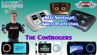 NLG Family Gaming Spotlight: Intellivision Amico Console Playtesting - The Controllers!