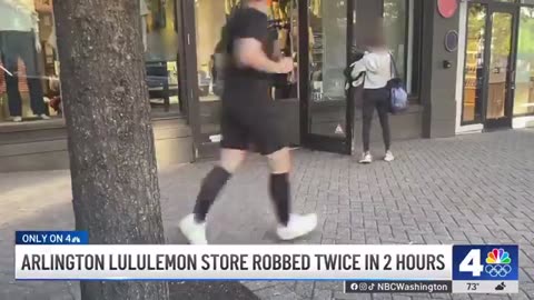 Philadelphia Store Lululemon was Robbed AGAIN live on Air while NBC was on Site