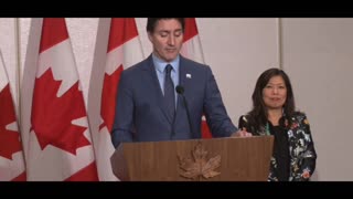 Clown Minister Trudeau In O’Biden’s USA Talking Economy Boom - What A Loser