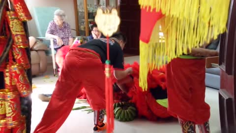 CNY Lion Dance House Blessing