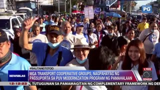 Transport Cooperative Groups, nagpahayag ng pagsuporta sa PUV modernization program