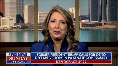 RNC Chair Ronna McDaniel discusses PA Senate Primary