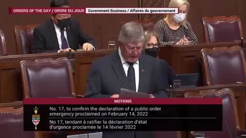 Canada Senator Don Plett Speaks Out Against the Tyrannical Trudeau Emergencies Act