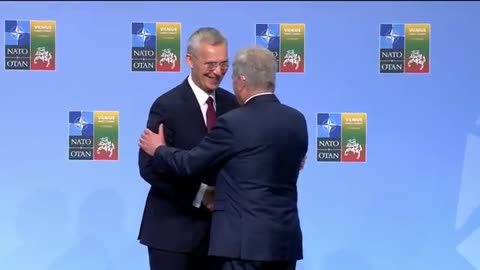 Official NATO Summit Greeting: Powerful Exchange | Lithuania, Türkiye, and United States