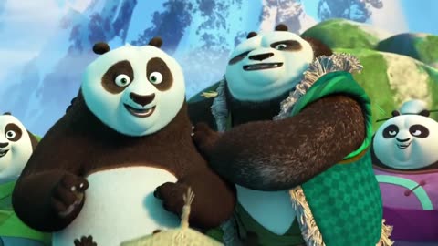 The Hidden Panda Village | Kung Fu Panda 3 (2016) | Family Flicks